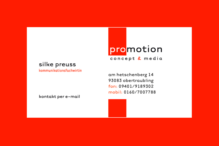 Web-Visitenkarte Preuss Promotion