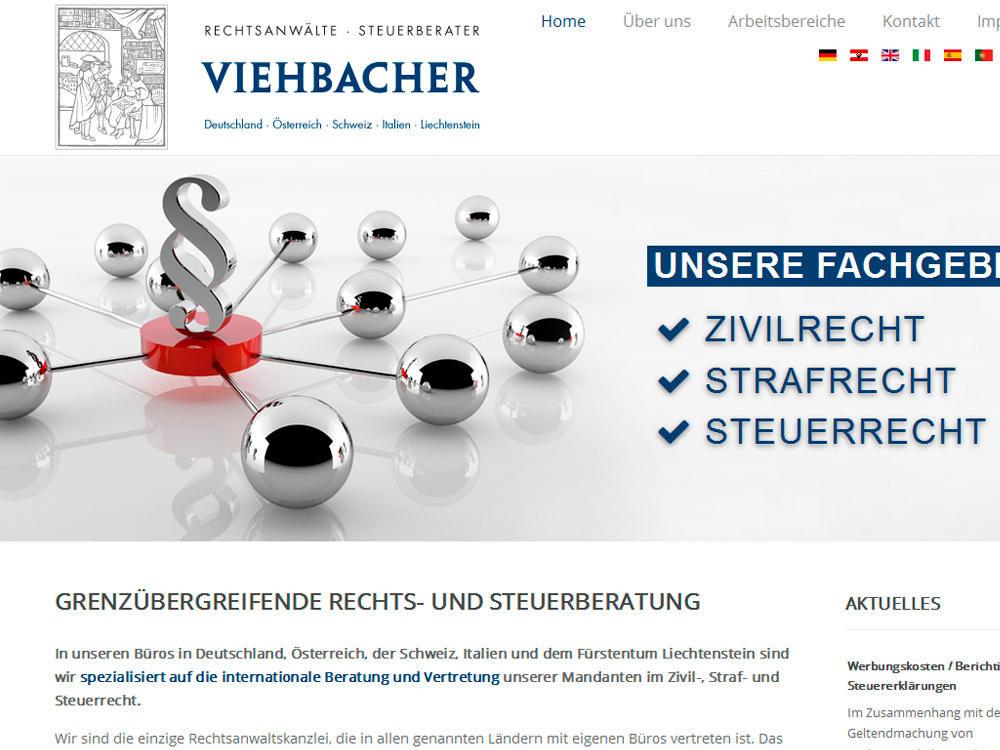 CMS System Viehbacher Rechtsanwälte und Steuerberater