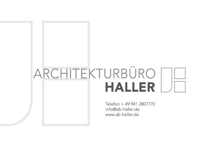 Bauzaun-Plane Architekturbüro Haller